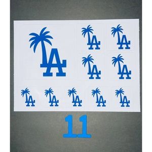 DODGERS HIGH QUALITY STICKER SET BUNDLE